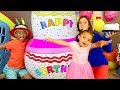 Happy Birthday Song Leah & Anwar Sing Along Nursery Rhymes & Kids Song