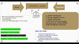 Demo - Mobile Testing Automation (JAVA. + SELENIUM)