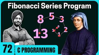 Fibonacci Series Program in C