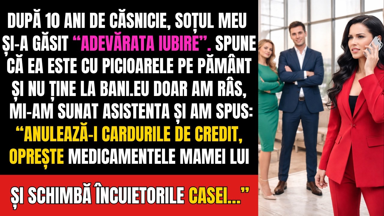 După 10 ani, soțul meu și-a găsit „adevărata iubire” și vrea divorț —am râs și mi-am sunat asistenta