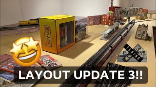 HUGE Layout Update 4 #lioneltrains #mthtrains #realtoytrains
