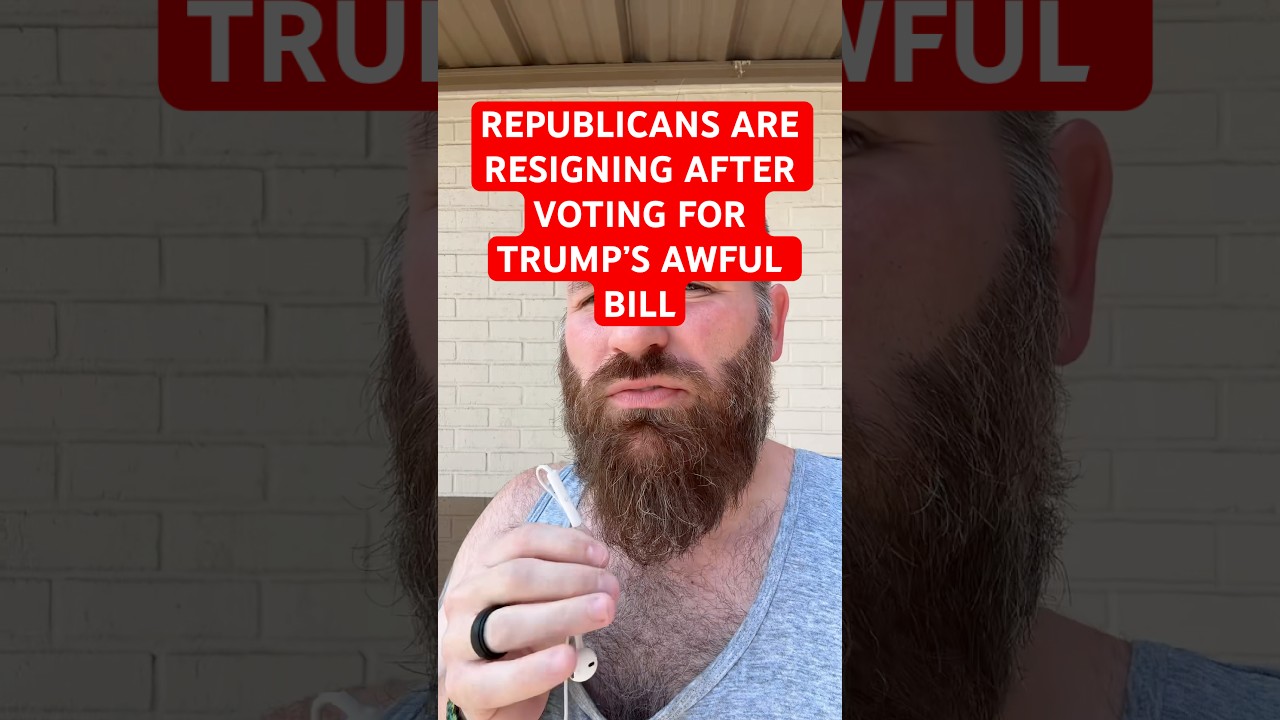 Republicans in Congress are already resigning over their embarrassment.￼ 