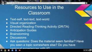 Comprehension: Activating Prior Knowledge