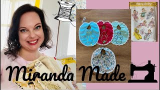 Sewing a Vintage Baby Bib & Designing Your Own