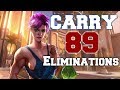 Overwatch Hard Carry w/ Zarya [79% Kill Participation]