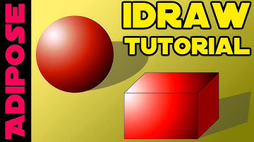 iDraw Tutorial #3 - Gradients, 3D objects, Node Selection