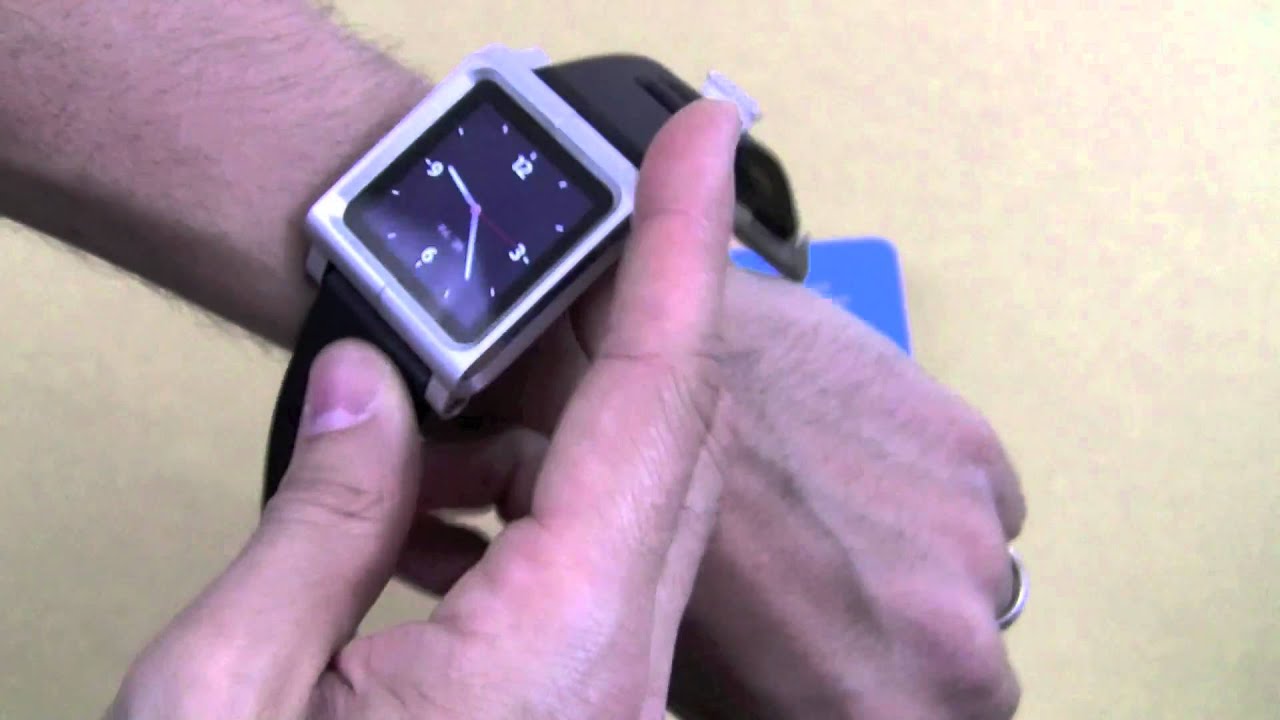 LunaTik Watch Band for the iPod nano - YouTube