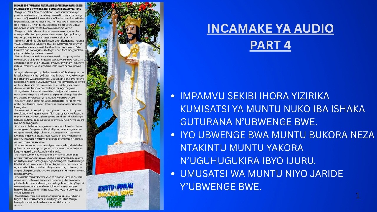 KURIMBUKA K'UBUBASHA BWARWANYAGA INGABIRE ZIRINDWI PART 4