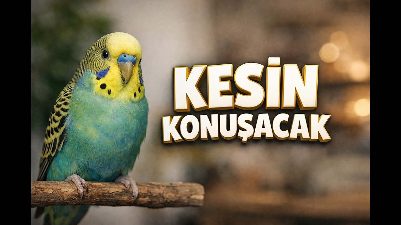 EN NET KONUŞAN KUŞ - MUHABBET KUŞU KONUŞTURMA - Yüzlerce Kuşu Konuşturdu
