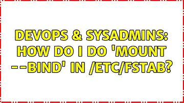 DevOps & SysAdmins: How do I do 