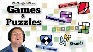 "Portfolio Experience" Daily Connections, Mini Crossword, Wordle, Strands, Letter Boxed 🧩 S:5 Ep:8
