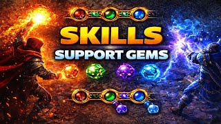 Path of Exile – Skills & Support Gems