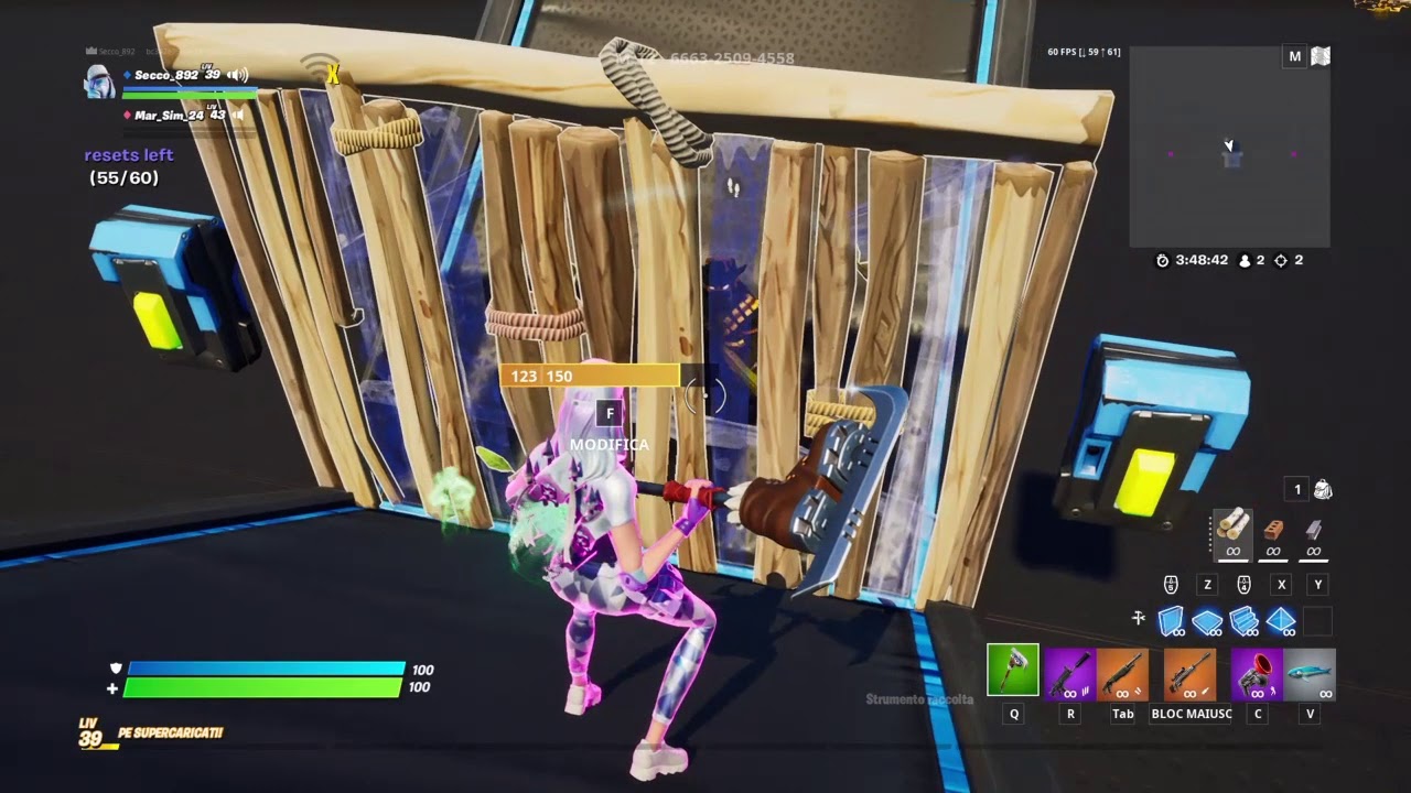 Trollo Marsim Nella Build Fight Con Le Hack Youtube