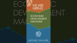 We're Hiring! Economic Development Manager at AEDC