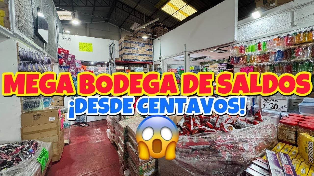 😱MEGA BODEGA de OFERTAS ¡PRECIOS SÚPER BAJOS!🤑 / GALLETAS, PAÑALES, NOVEDADES / INICIA TU NEGOCIO