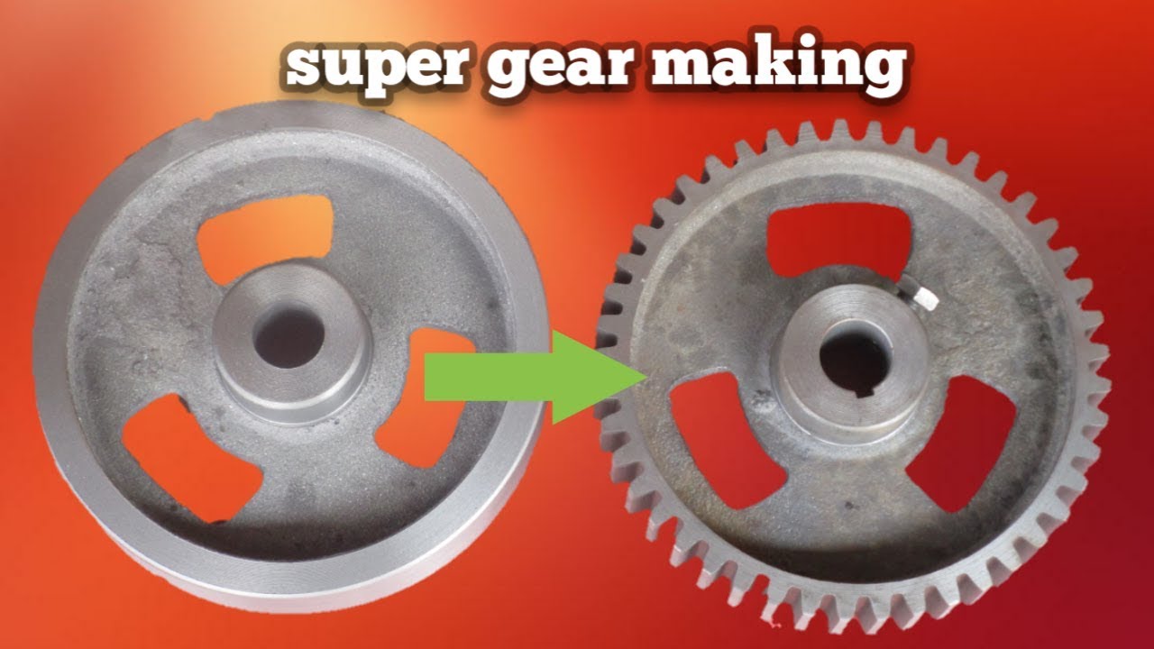 GEAR CUTTING PROCESS. //PART2 YouTube