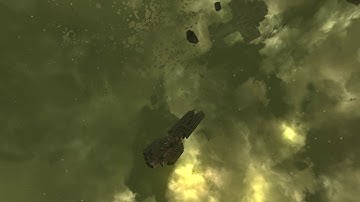 Mining with a Battlecruiser in Avorion