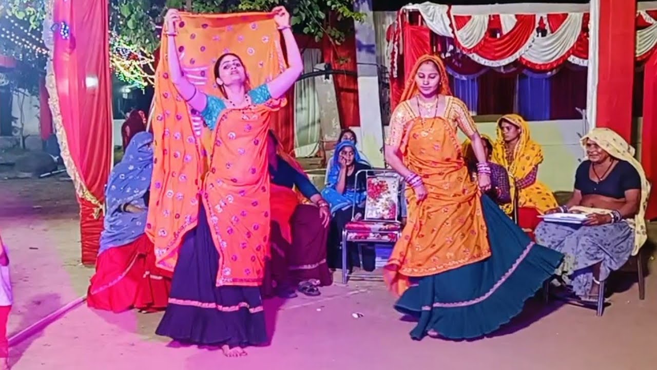 1100 की लुगडी़ का 1200 ले लिया मोई ठग लई गेबी बणिया न|| Nikki और Madhu डांसर ने किया मे साथ डांस