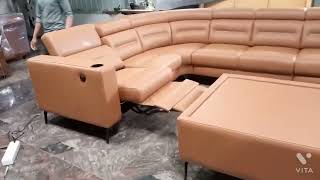 Recliner Lshape Sofa Set