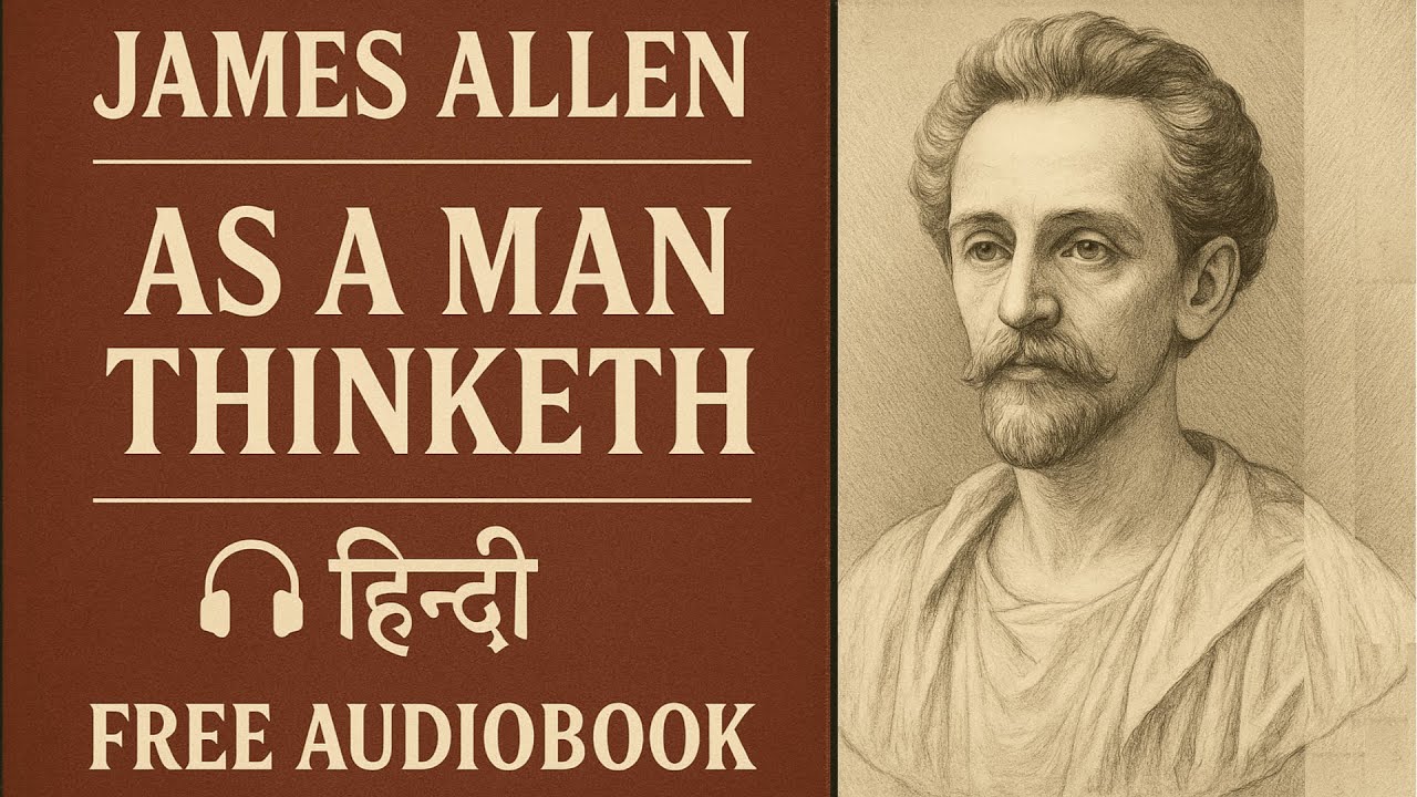 As A Man Thinketh Full Audiobook In Hindi - Positive Thinking Book By James Allen - Power of Thought