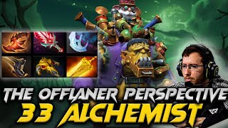 33 Alchemist The Offlaner  Dota 2 Gameplay 7.35D Patch