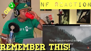 TRASH or PASS! NF (Remember This) [REACTION] Resimi