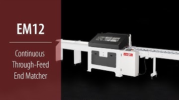 Cantek EM12 Continuous Through-Feed End Matcher