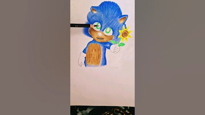 This SONIC Drawing Will Melt Your Heart!🤯💙