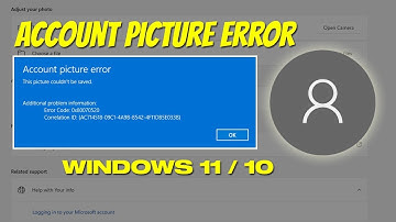 Fix Account Picture Error | This Picture Couldn
