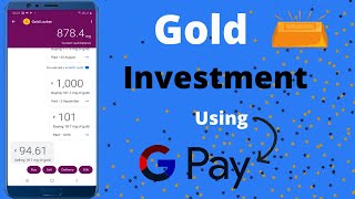 Gold Investment in Google Pay | India | Hindi | 2021 | Buy and Sell Digital Gold using Google Pay screenshot 5