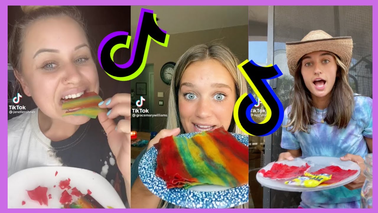 Frozen Fruit Roll Up TikTok TIKTOK COMPILATION 4 YouTube