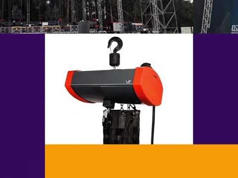Mode V6-R Electric Chain Hoist Used In Columbia.
