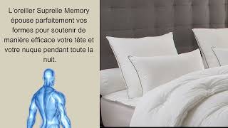 Oreiller Suprelle Memory Drouault Confort Ergonomique Et Fabrication Française