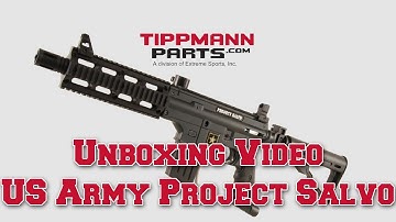 Tippmann US Army Project Salvo unboxing and product overview