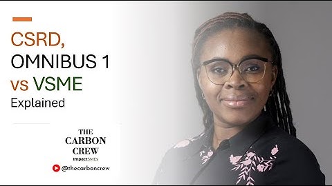 CSRD, OMNIBUS 1 vs VSME Explained — What does it all mean for SMEs?