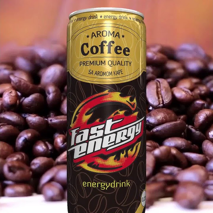 Energy Drink with coffee aroma - Fast Energy Aroma Coffee