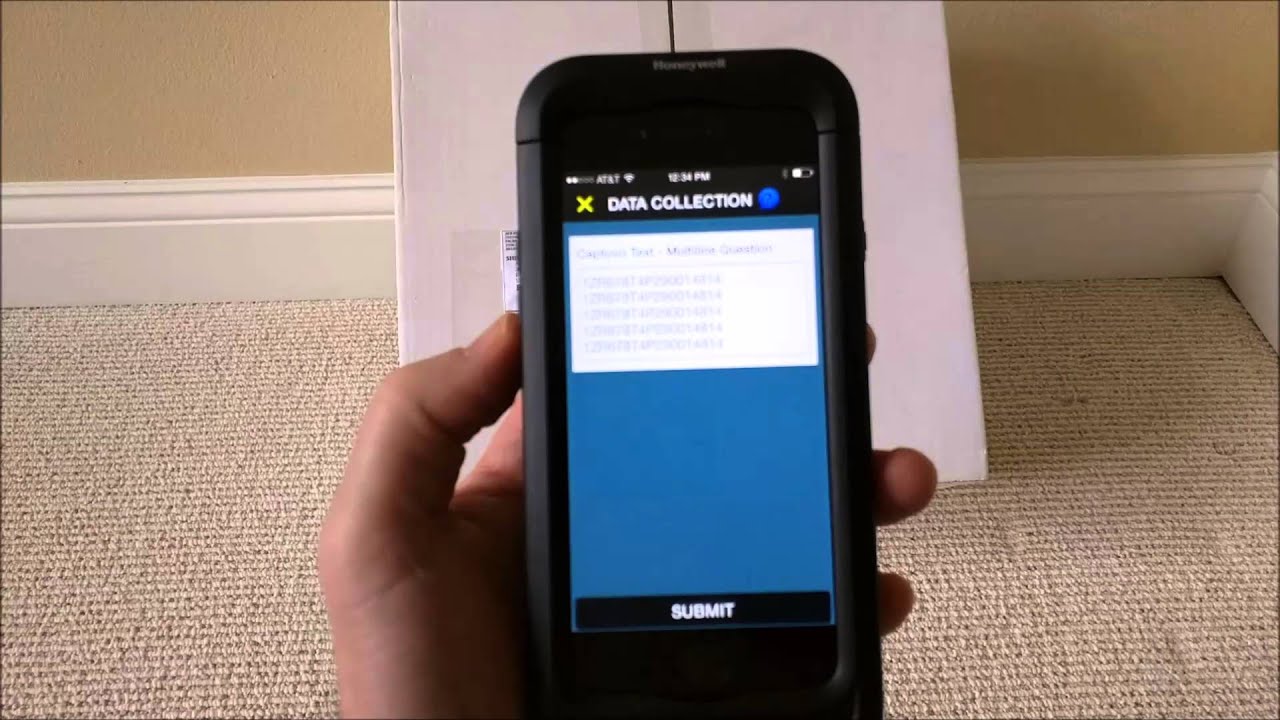 Amazing Barcode Scanning - Captuvo SL42 Sled Demo