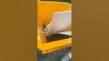 Renda recycling shredder machine for ad foam board