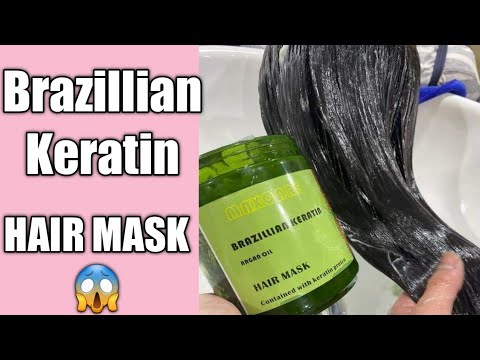 Brazillian Keratin Hair Mask Repair Dry  Damaged Hair in One Treatment