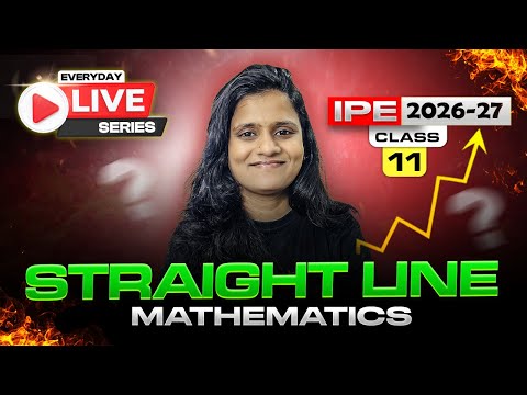 Straight Line Class 11 | IPE Maths - MPC - IPE  2026 / 27