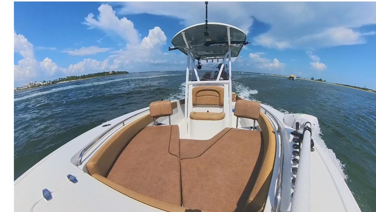 SAINT ANDREWS BAY TO GRAND LAGOON BOW VIEW