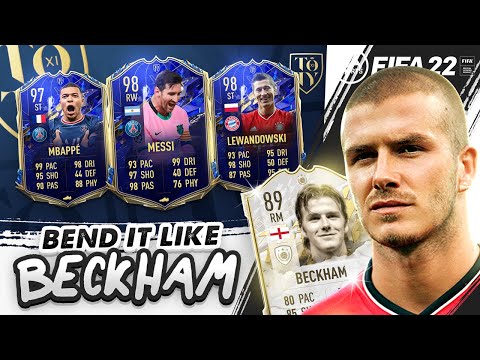 TOTY ATTACKERS ARE HERE! BEND IT LIKE BECKHAM #32