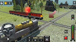 Train Driving School Simulator 2019 - Android Gameplay FHD screenshot 4