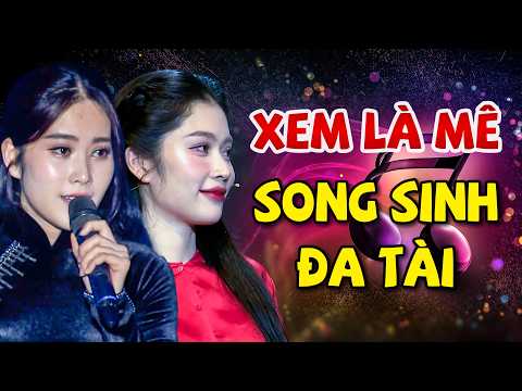 CHOÁNG NGỢP trước nhan sắc MƯỜI PHÂN VẸN MƯỜI của cặp SONG SINH ĐA TÀI Nam Anh - Nam Em
