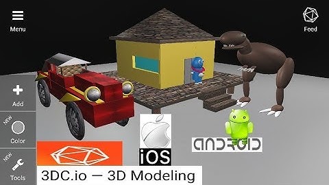 3DC.io House 3d Modelling Tutorial Android/Ios