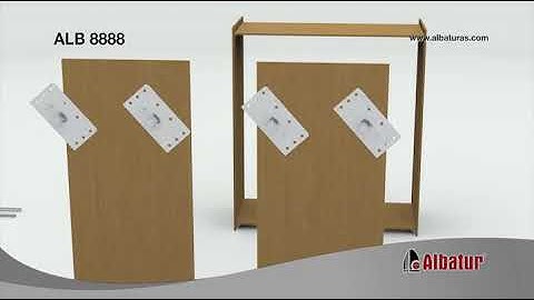 Coplanar 8888 - Sliding Wardrobe Door System Video / 101-8888