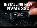 installing new nvme ssd in my pc
