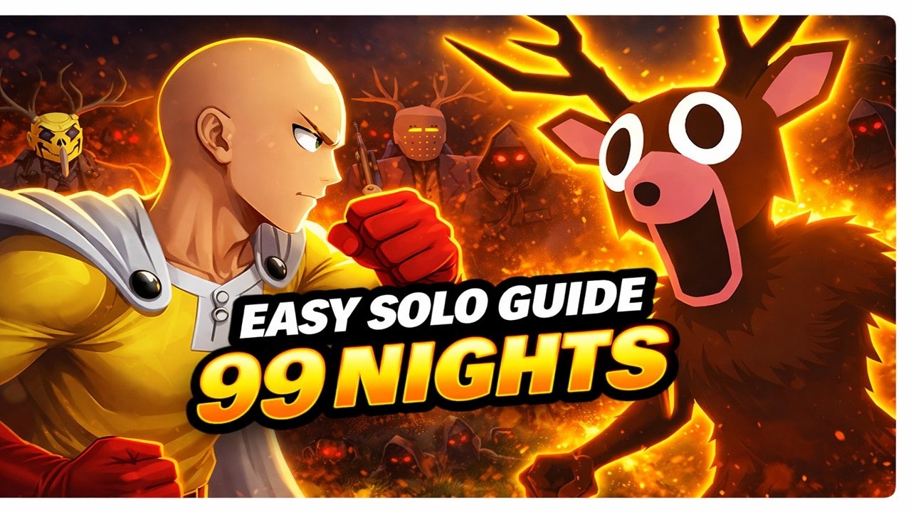 Solo Gaming Easy Guide in 99 NIGHTS IN THE FOREST 