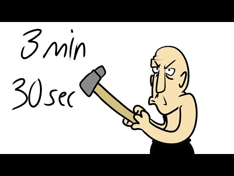 getting over it in 3min 30 sec kinda speedrun 2