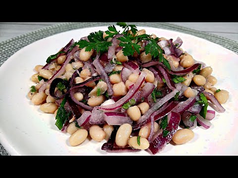 They'll eat it in a minute! A simple and delicious SALAD made from regular BEANS!